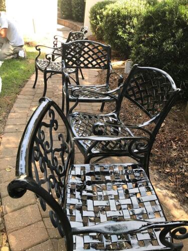 Electrostatic Refinishing Furniture