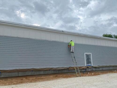 Exterior Commercial Building Painting