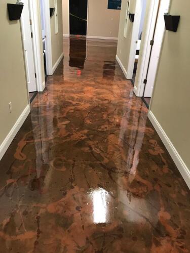 Interior Epoxy Floor Coating Designs