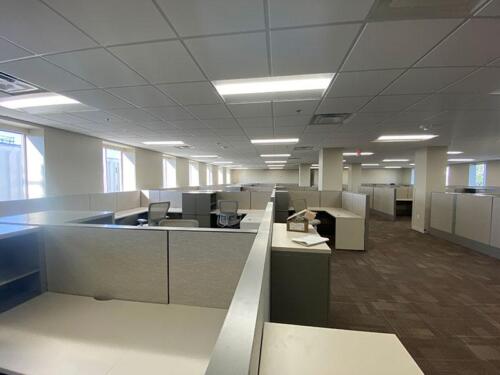 Interior Office Building Painting